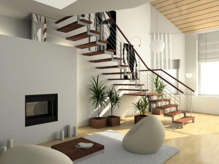 Dom zgodny z zasadami Feng Shui – klatka schodowa i schody
