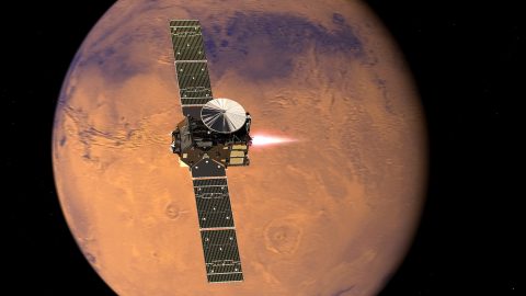 Lądownik Schiaparelli wysłany na Marsa rozbił się o powierzchnię tej planet