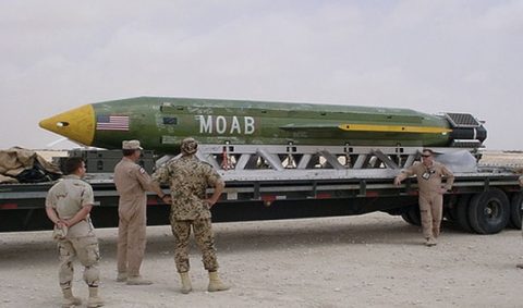 Najpotężniejsza nieatomowa bomba, zrzucona przez amerykanów w Afganistanie
