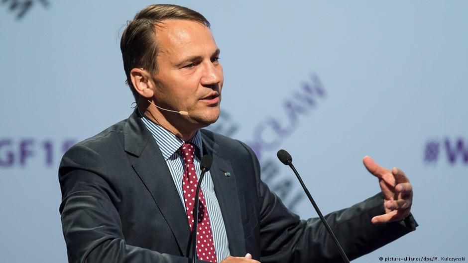 Radosław Sikorski. Fot. Źródło: dw.de