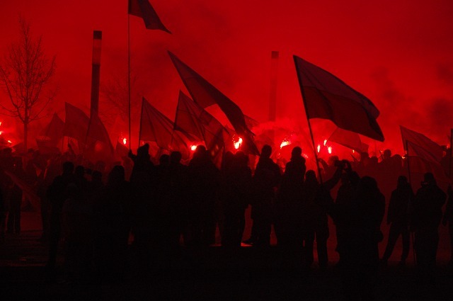 Marsz niepodległości. Warszawa 2016. Fot. pixabay