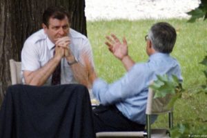 Václav Klaus and Vladimír Mečiar