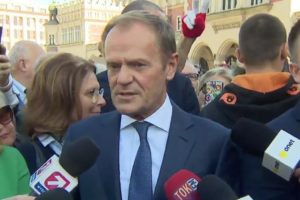 Do Krakowa przyjechał Donald Tusk