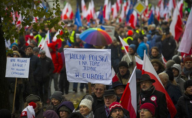 Marsz #KODNiepodległości