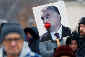 Protesty na Węgrzech