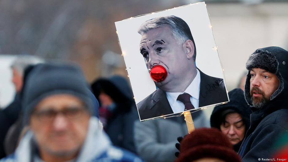 Protesty na Węgrzech
