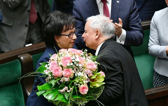 Mąż Elżbiety Witek na OIOM-ie
