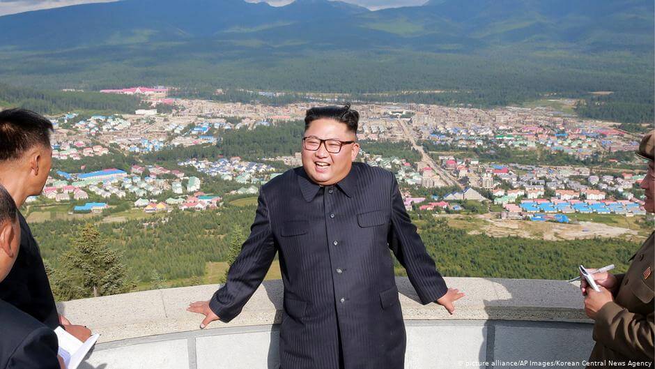 W sierpniu koreański przywódca wizytował region Samjiyo