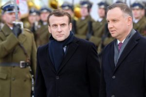 Emmanuel Macron w Polsce