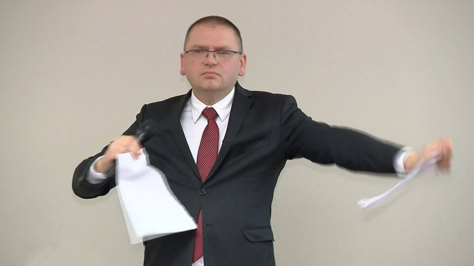 sędzia Nawacki. Prezes Sądu Rejonowego w Olsztynie