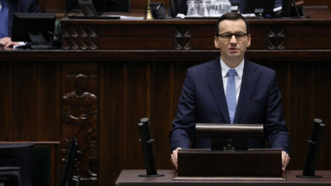 Perfidny argument Morawieckiego: to nie Polska, lecz unijny Trybunał Sprawiedliwości zagraża praworządności w Europie