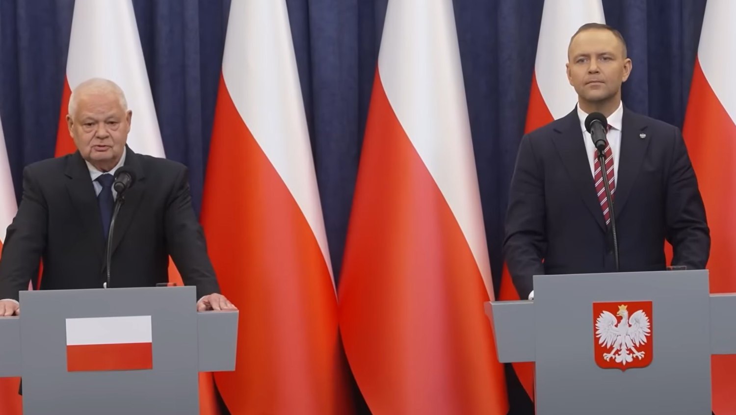 Karol Nawrocki oraz prezes NBP Adam Glapiński