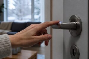 dlaczego klamka kopie elektrostatyka