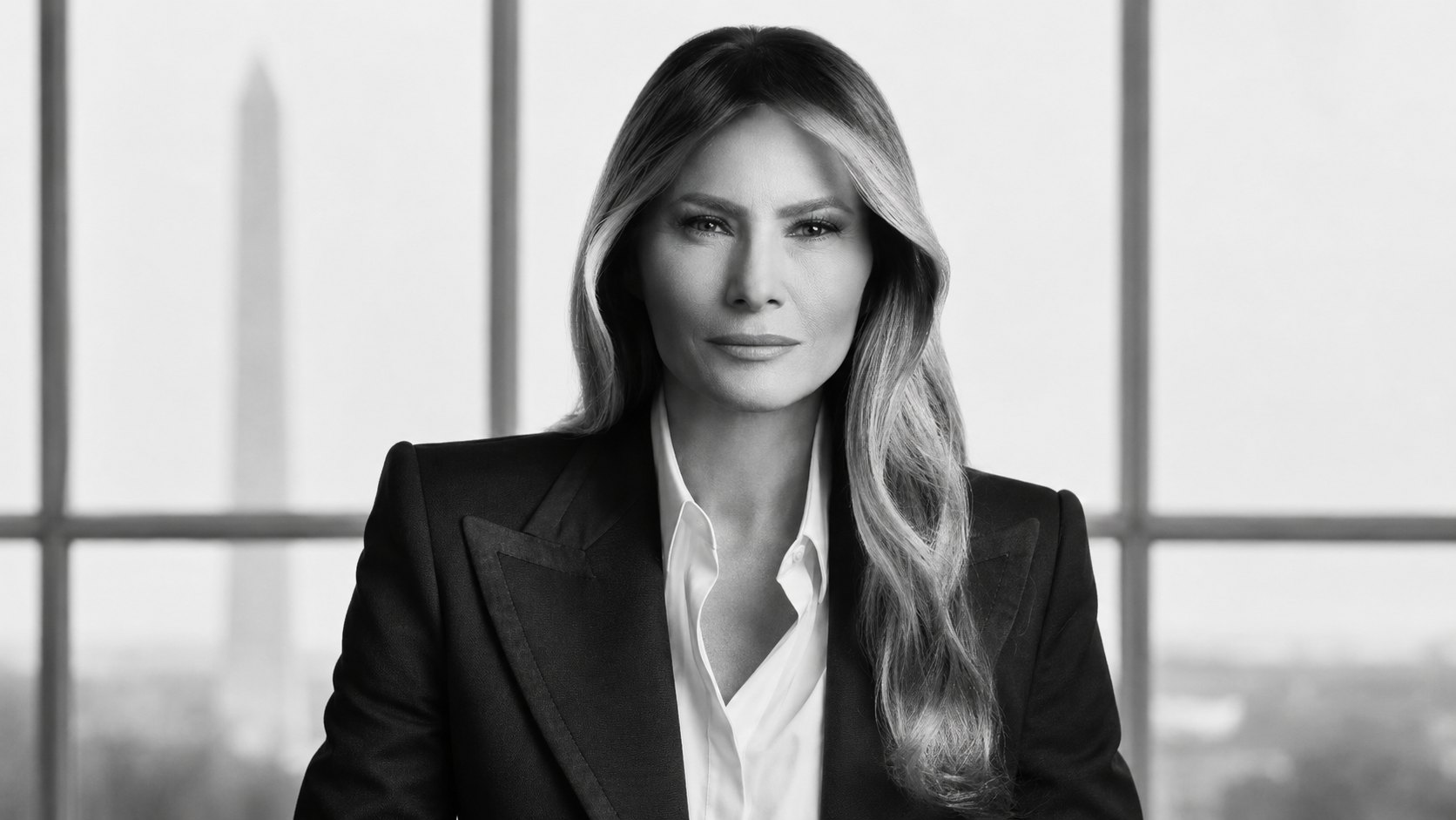 Melania Trump na oficjalnym portrecie Białego Domu z 2025 roku