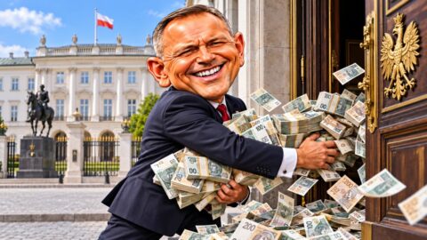 Nawrocki grzmi o dziurze budżetowej. Tymczasem jego kancelaria chce prawie 47 mln zł więcej