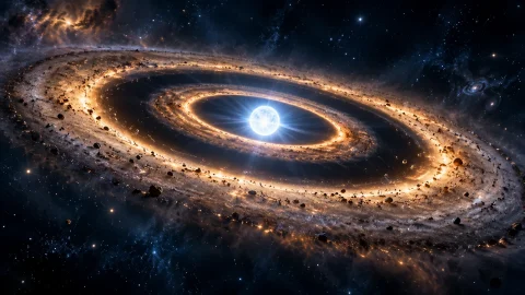 Astronomowie odkryli ślady planet wokół martwej gwiazdy